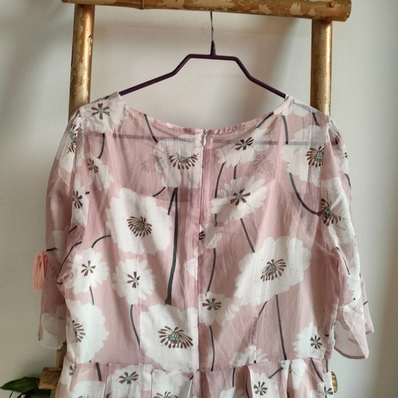 Elegant Floral Dress - Picture 8 of 14